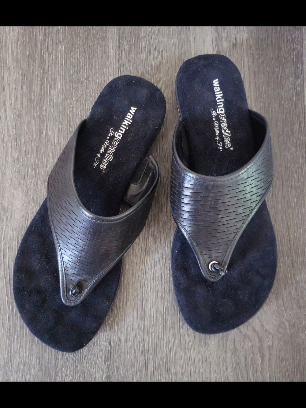 *Walking Cradles Cork Slide Sandals*